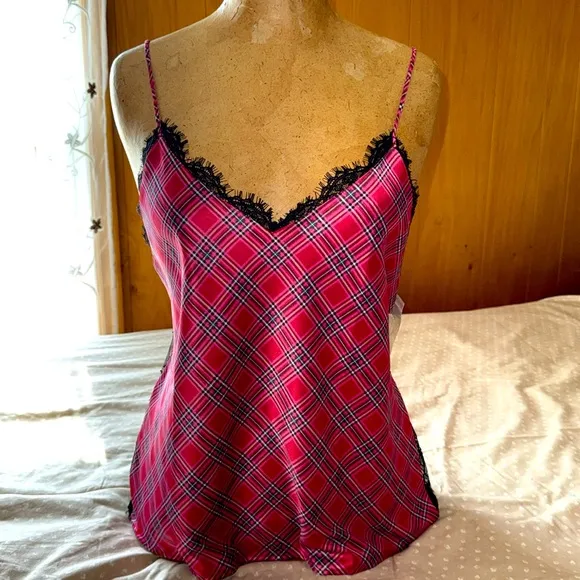 Victoria's SecretStretch Satin Lace Back Cami