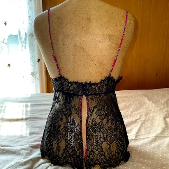 Victoria's SecretStretch Satin Lace Back Cami