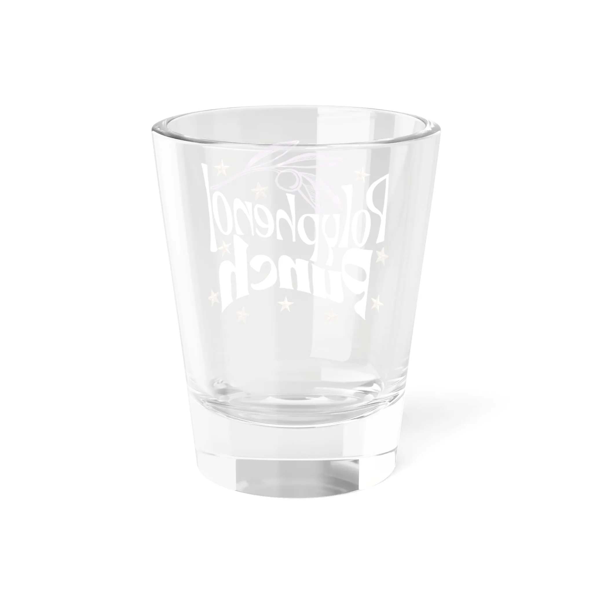 Violet Olive Star / Olive Tree Consultant gift / polyphenol punch / Shot Glass, 1.5oz