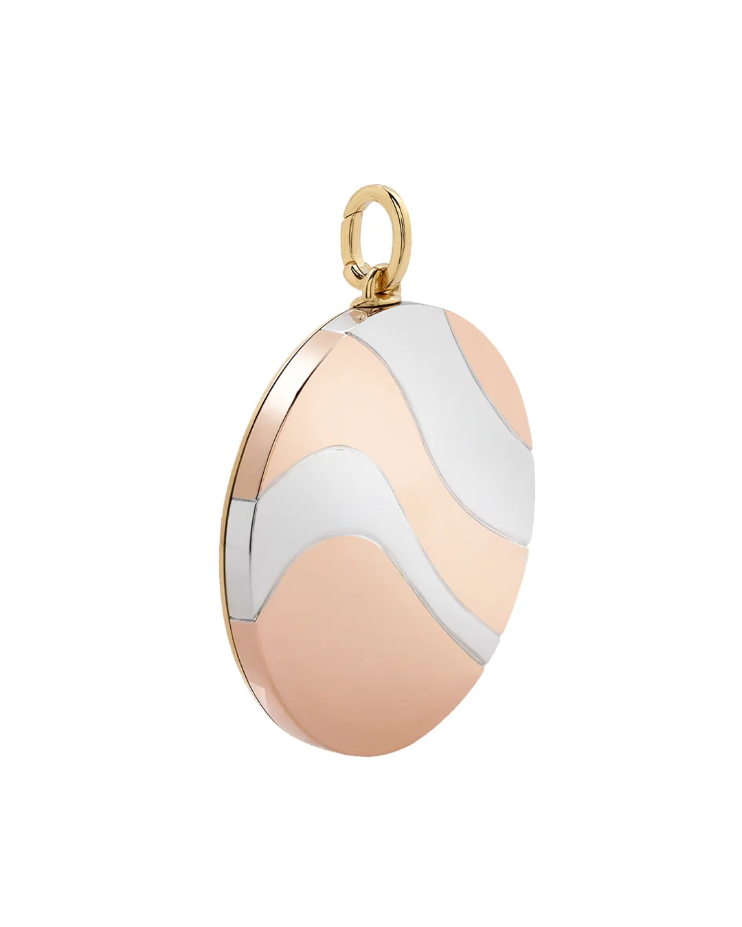 Wave Pendant Large Round