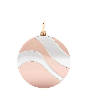 Wave Pendant Large Round