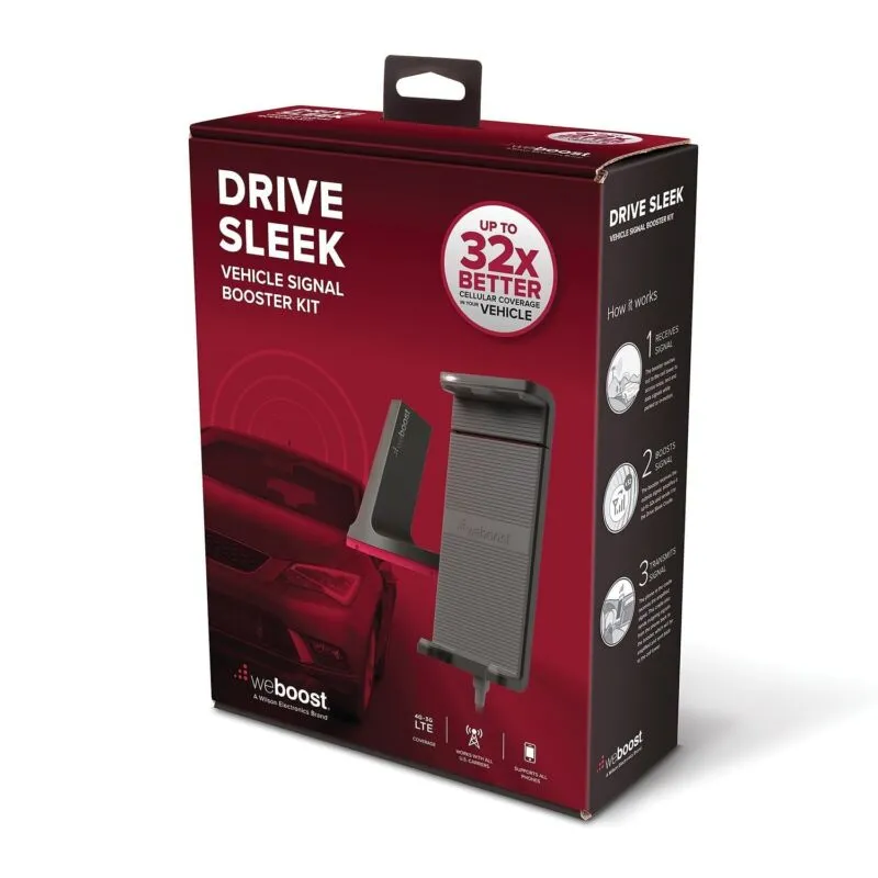weBoost 470135R Refurbished Drive Sleek Cell Signal Booster Kit