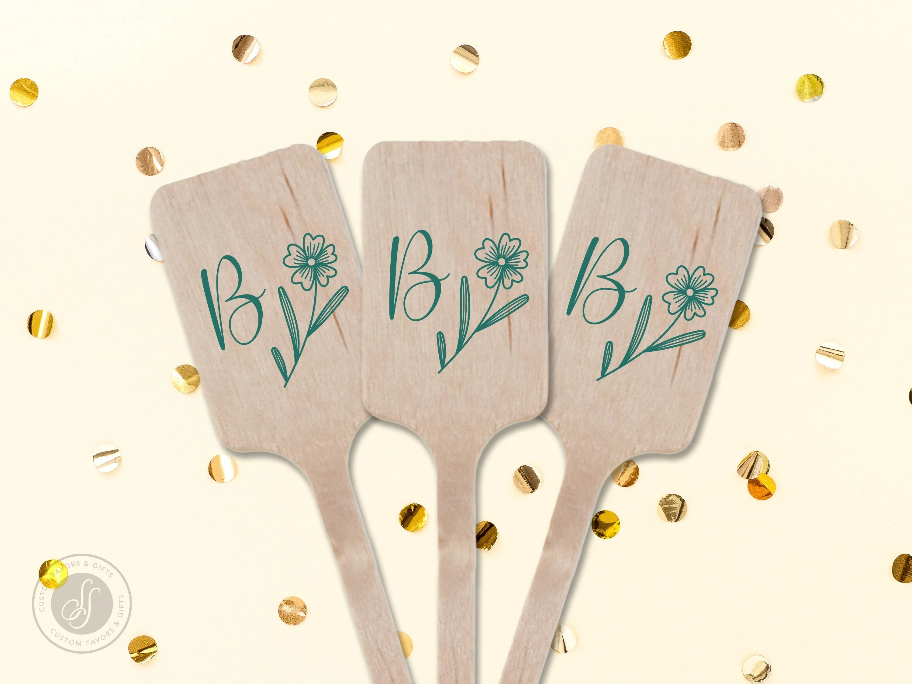Wedding Stir Sticks #24 - Wooden Stir Sticks, Round, Oval, Rectangle Stir Sticks, Wedding Favor, Wedding Drink Stir Stick, Custom Stir Stick