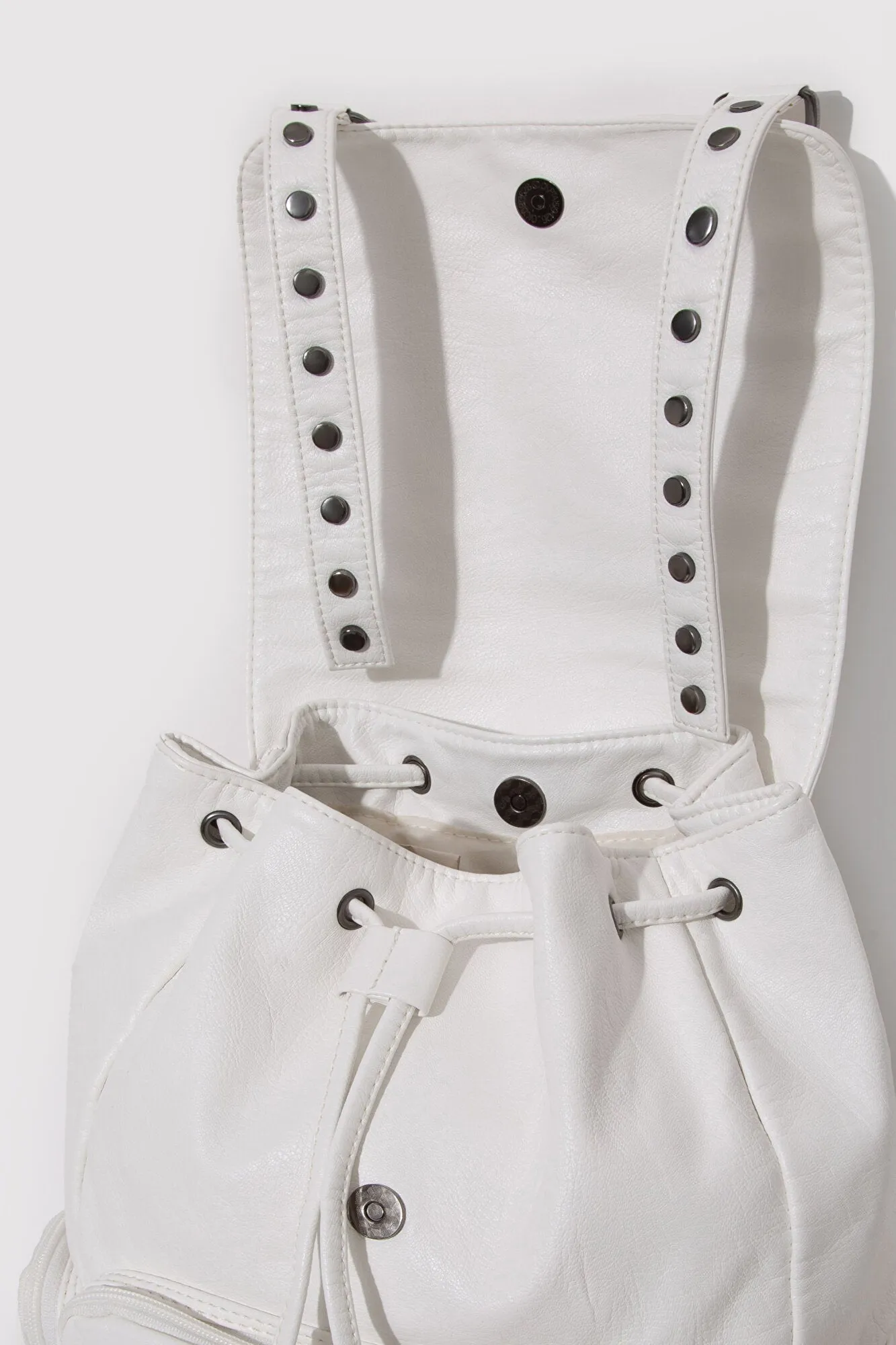 White Backpack