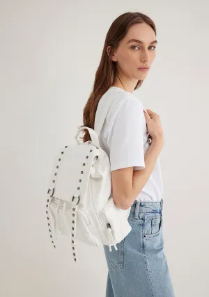 White Backpack