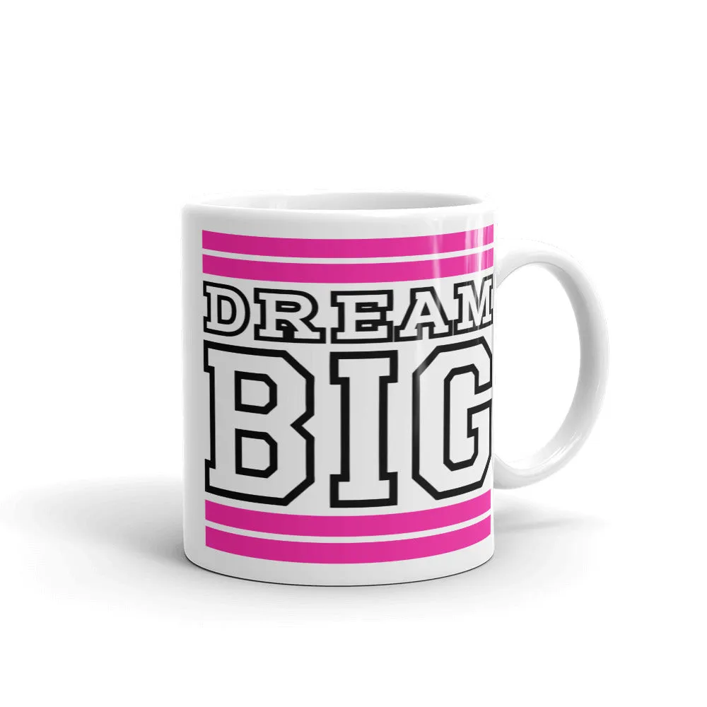 White Pink and Black Mug (11 oz.)