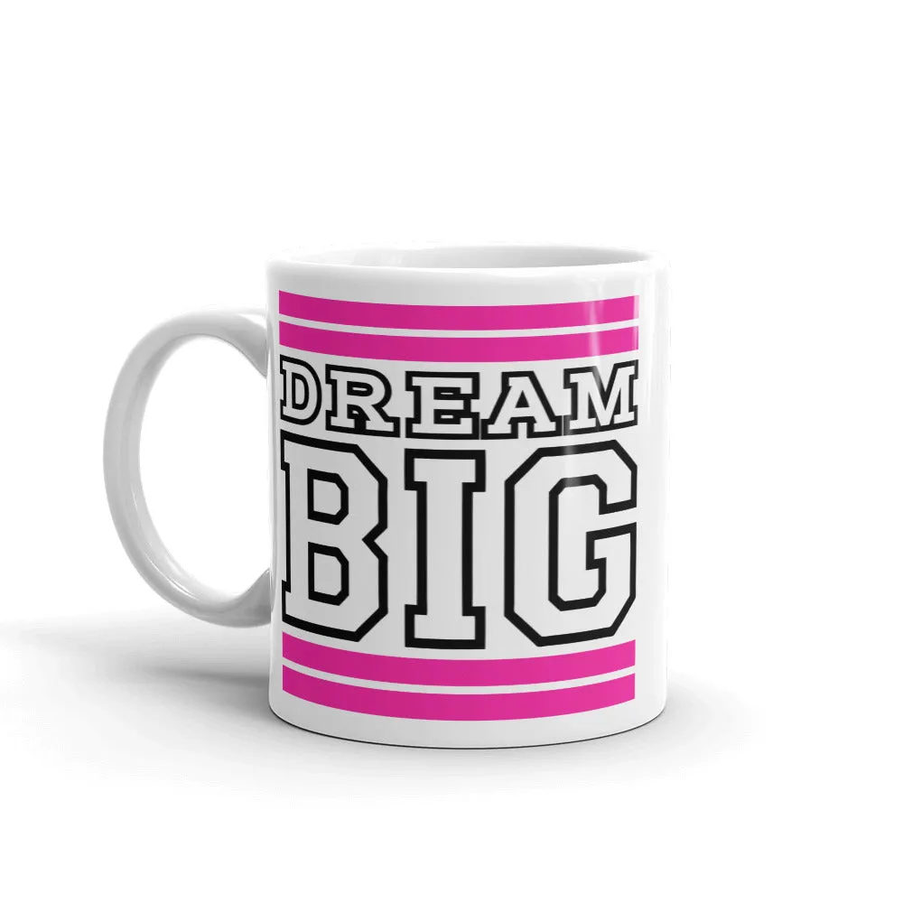 White Pink and Black Mug (11 oz.)