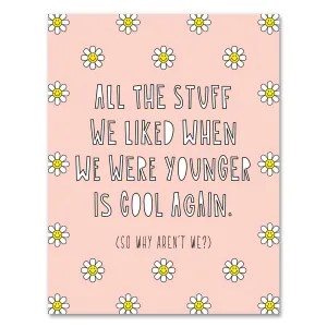 (Why aren't we) Cool Again Card