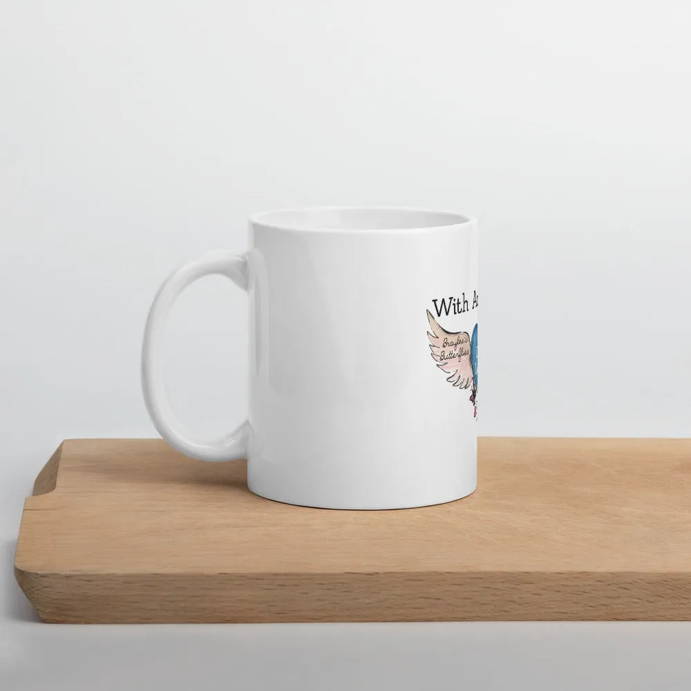 With Angel Wings Mug