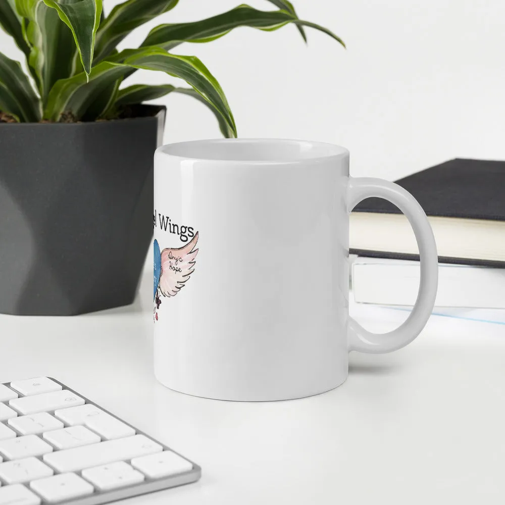 With Angel Wings Mug
