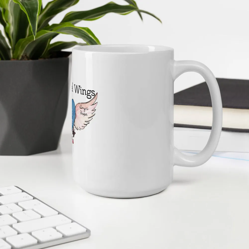With Angel Wings Mug
