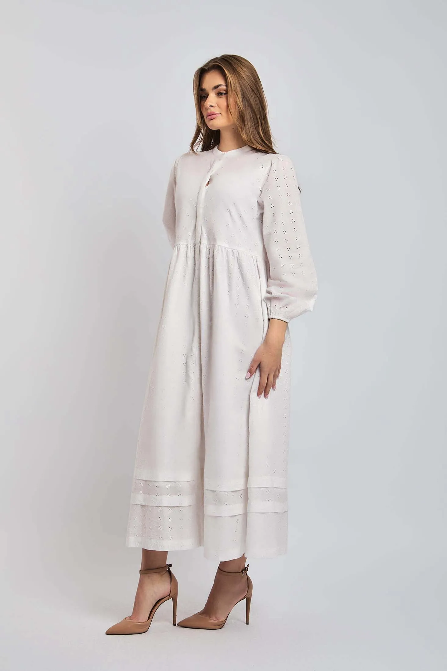 Women Pant  Parachute White