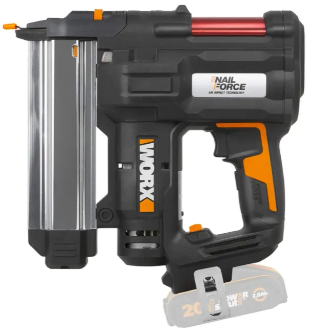Worx - 20V Cordless Nail/Staple Gun WX840.9 - Tool Only