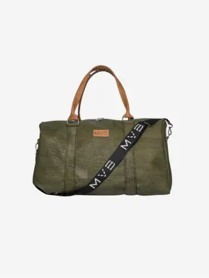 Xcape Vegan Leather Duffle Bag | Green