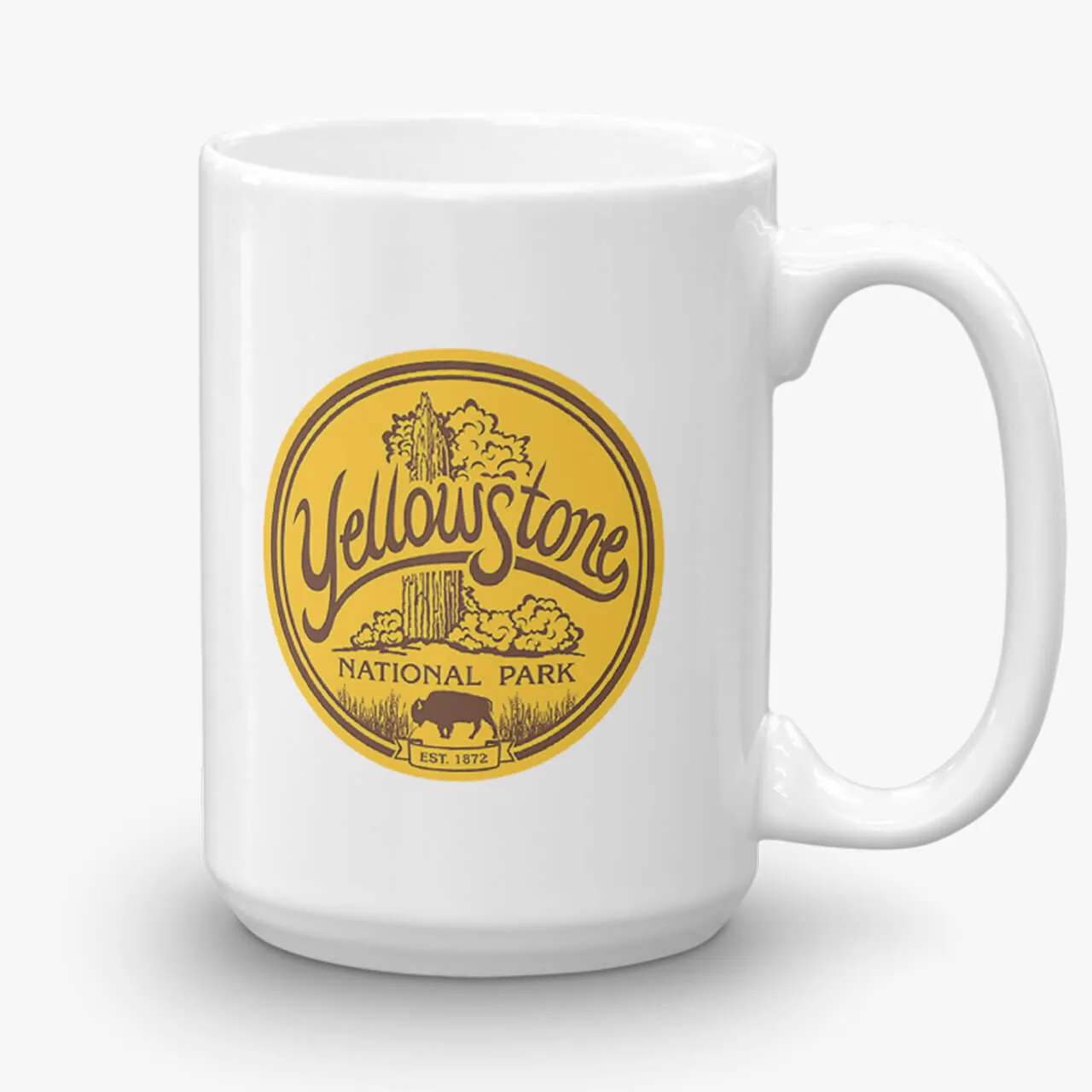 Yellowstone National Park, coffee mug