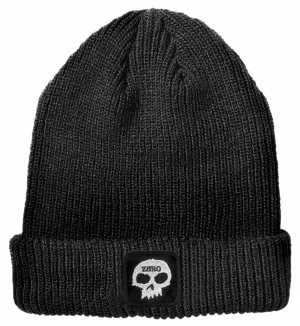 Zero - Skull Patch Beanie Black