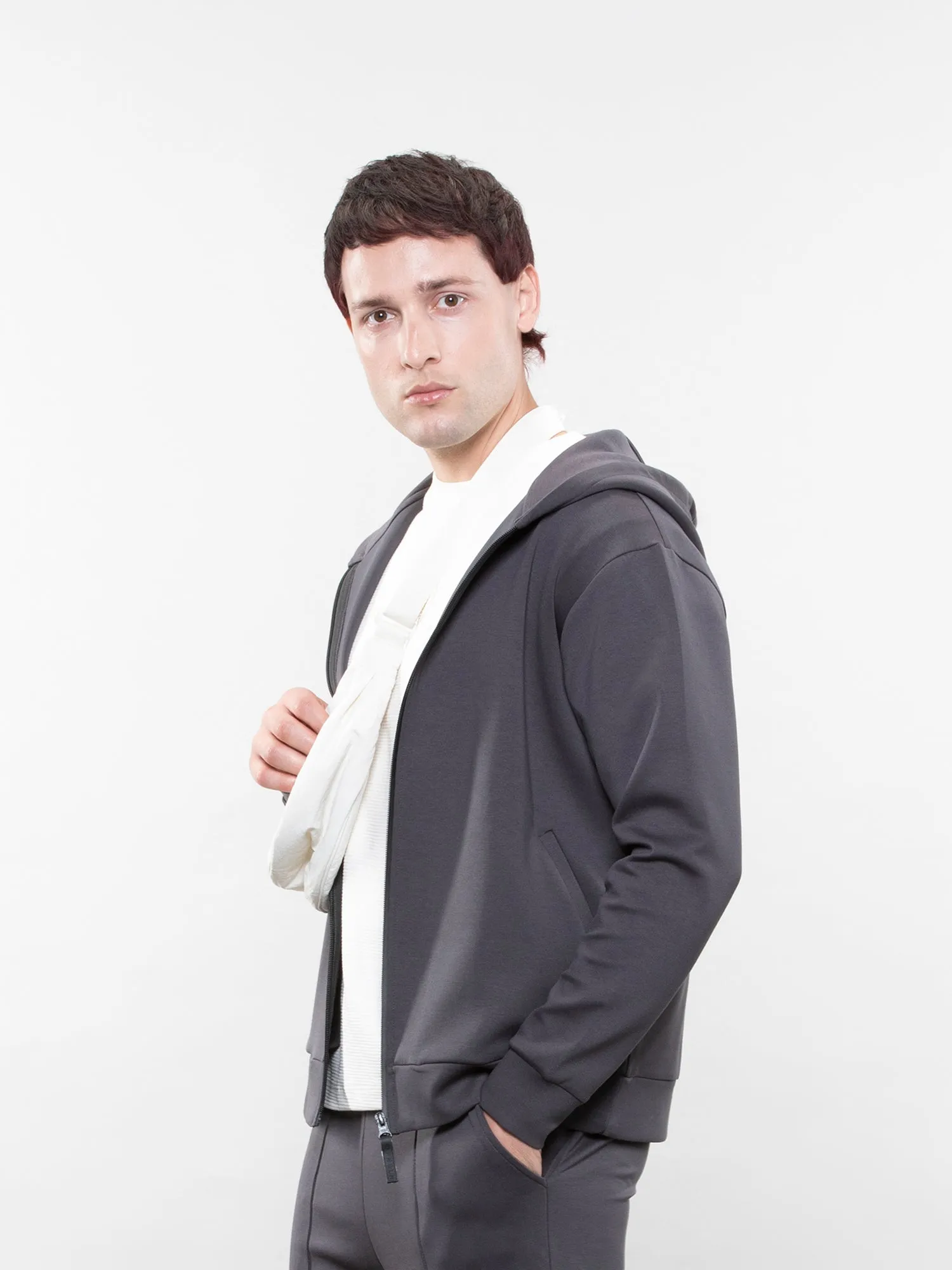 Zipper hoodie