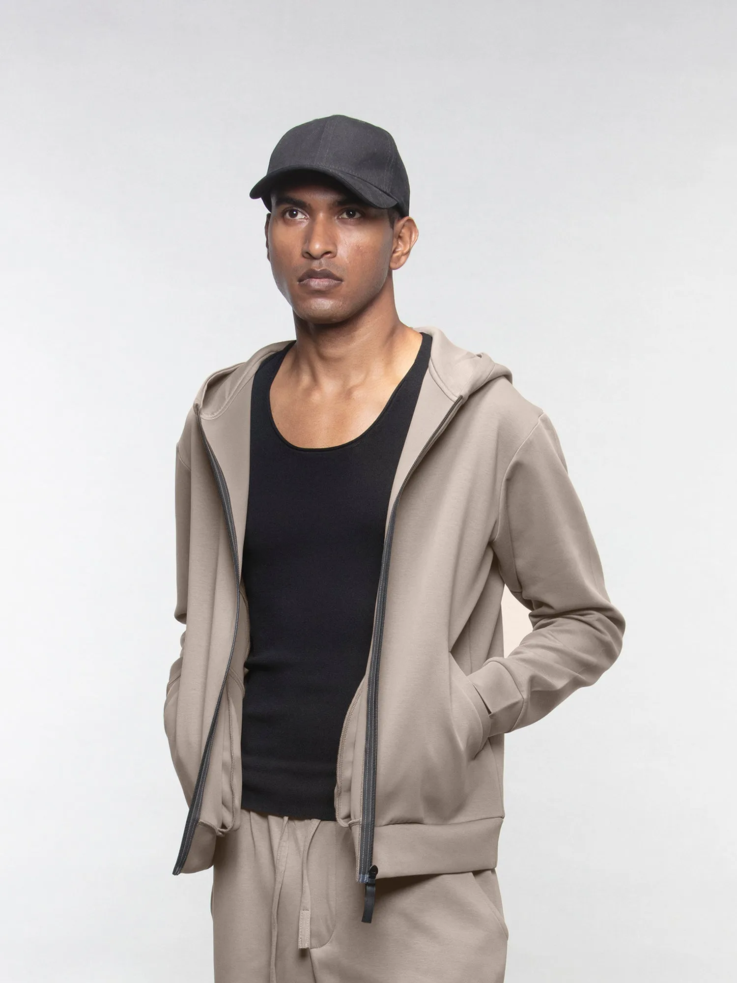 Zipper hoodie