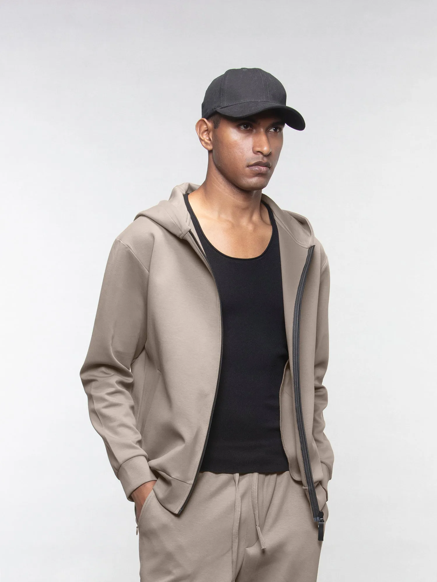 Zipper hoodie