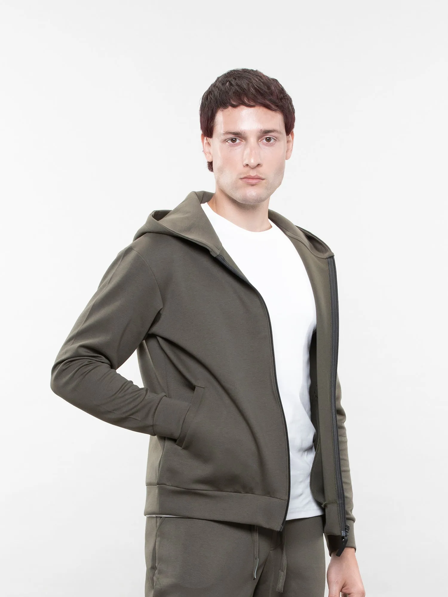 Zipper hoodie