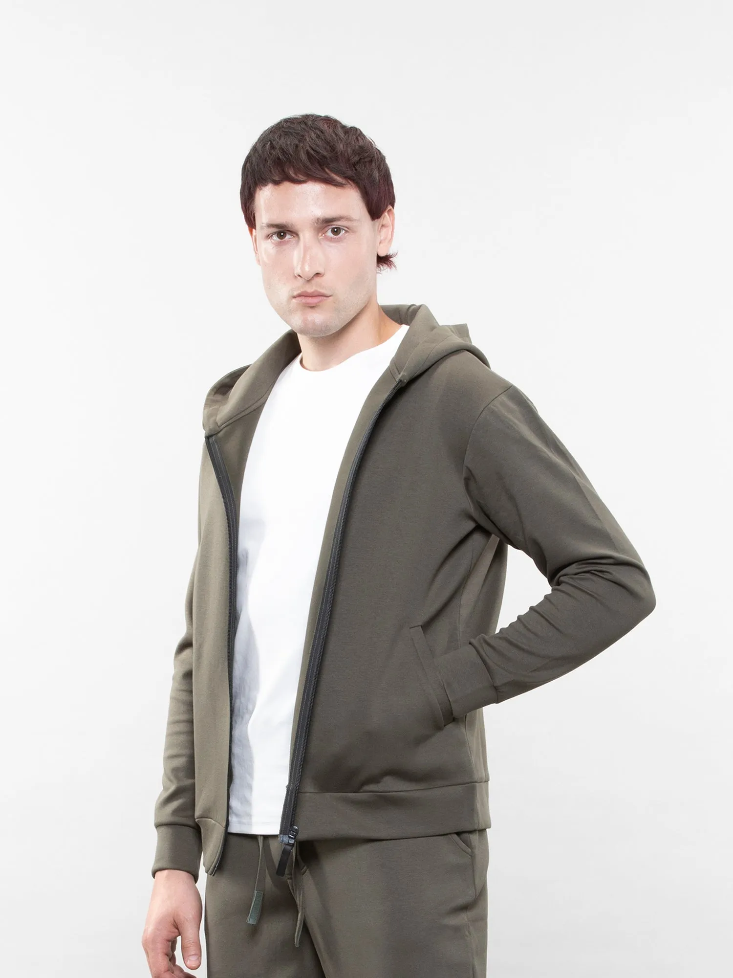 Zipper hoodie