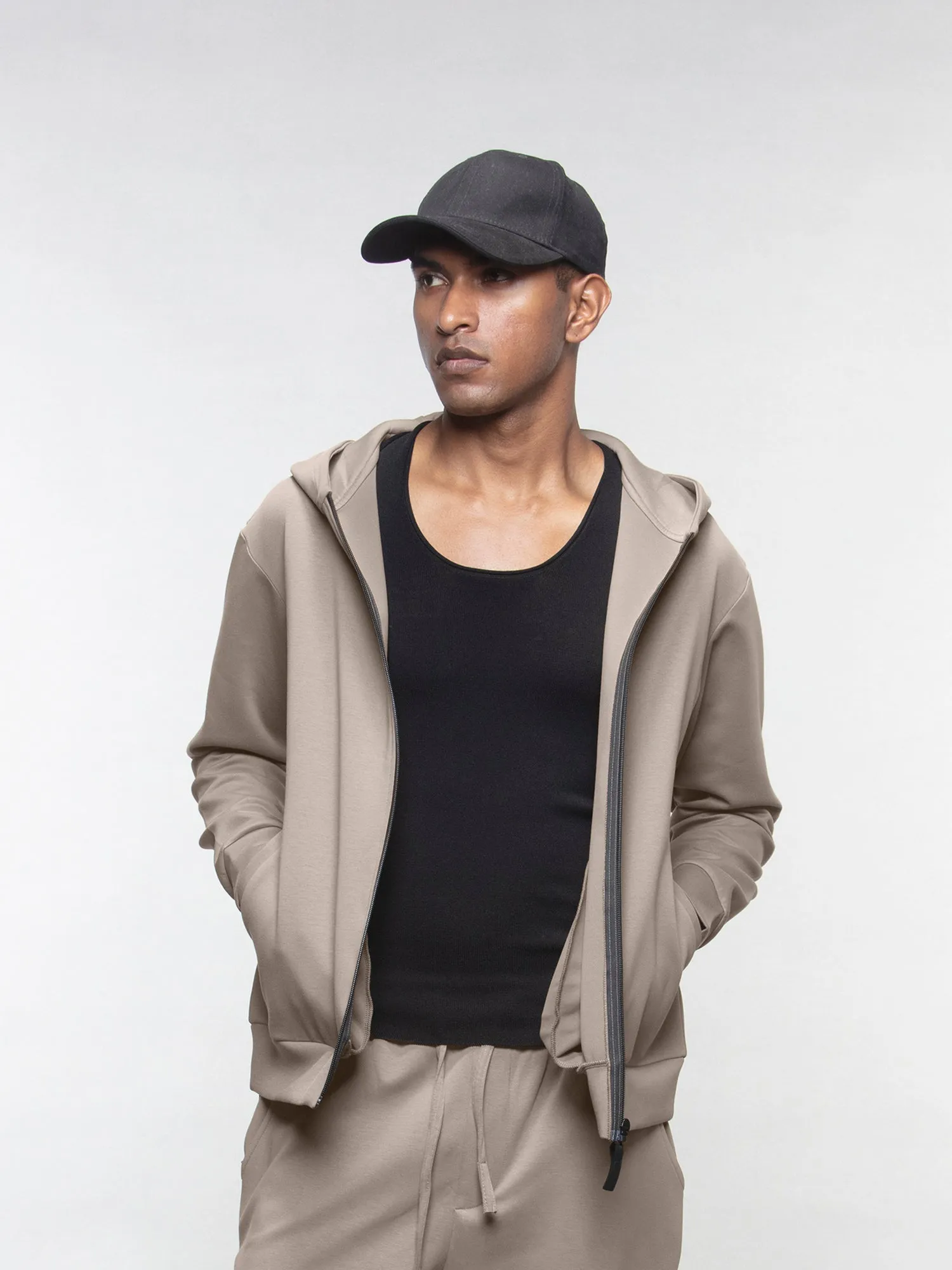Zipper hoodie